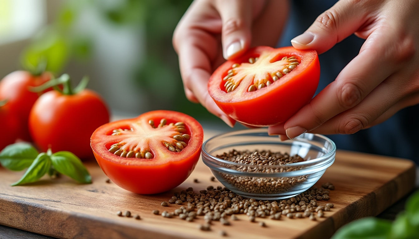 Comment récupérer les graines de tomates ?