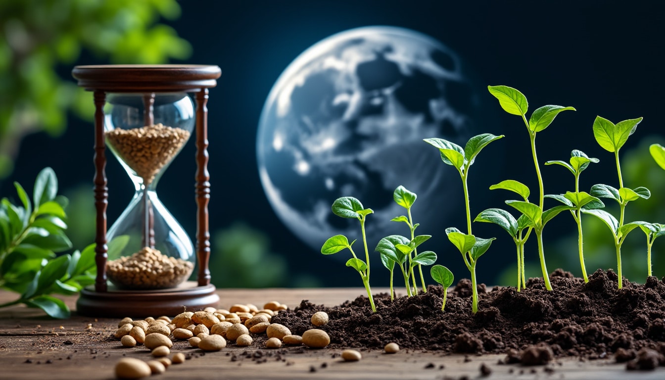 Graines et plantes calendrier lunaire : coût et durée