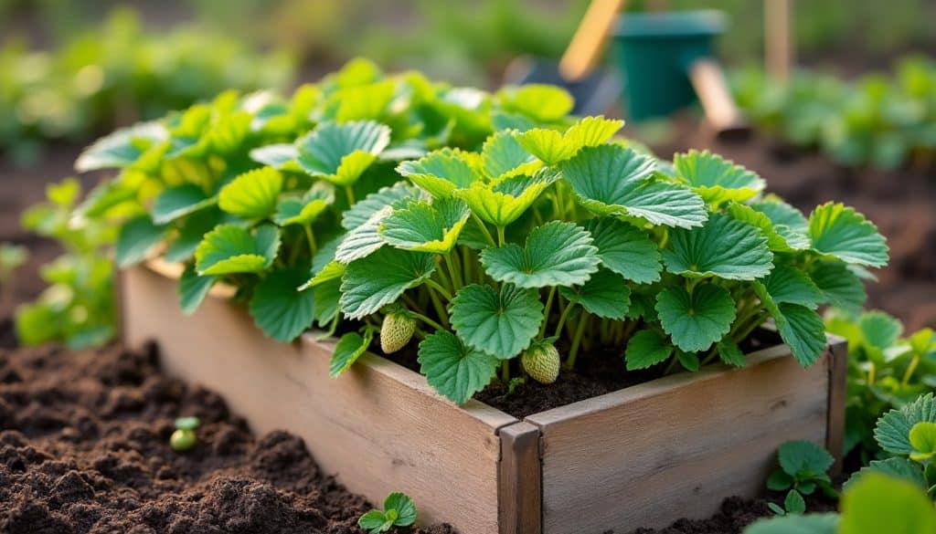 Quand planter des fraisiers en jardinière : surface et autonomie