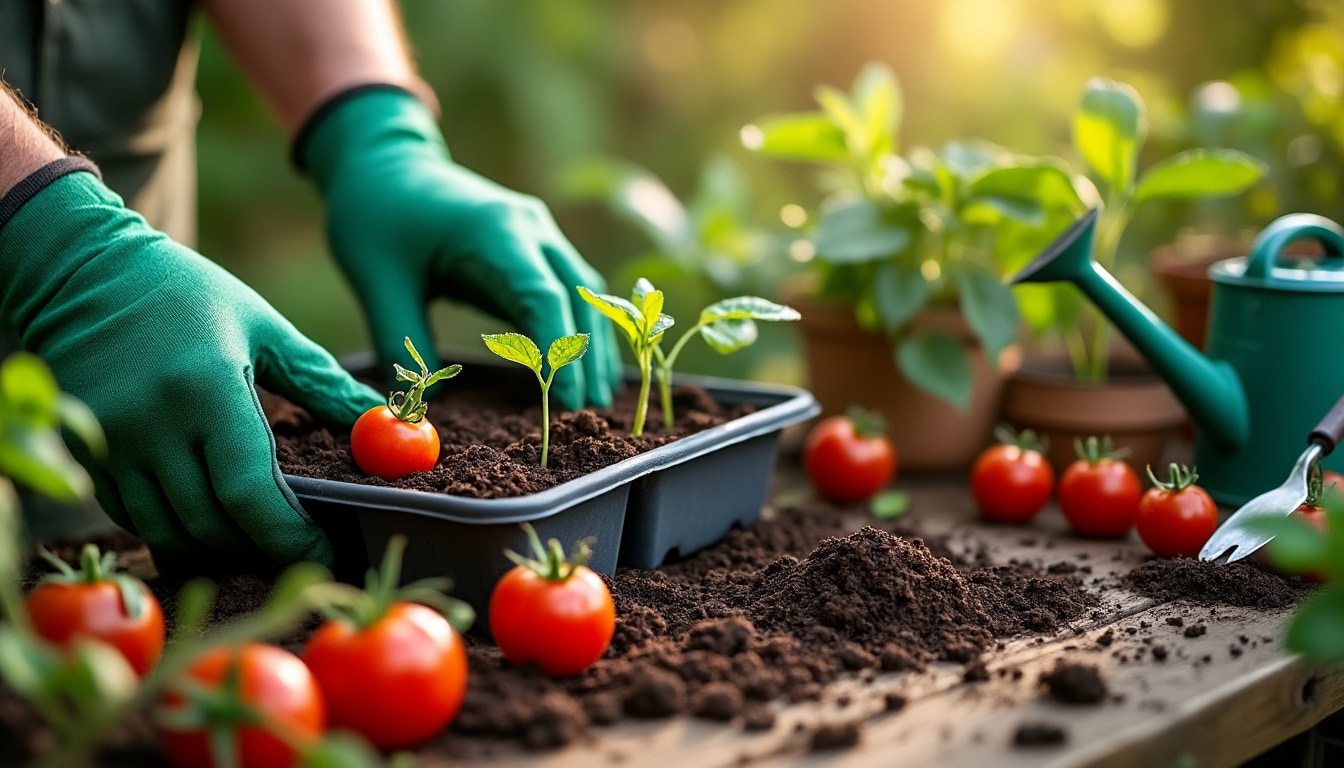 Quand semer graines de tomates : les repères de coût et de durée