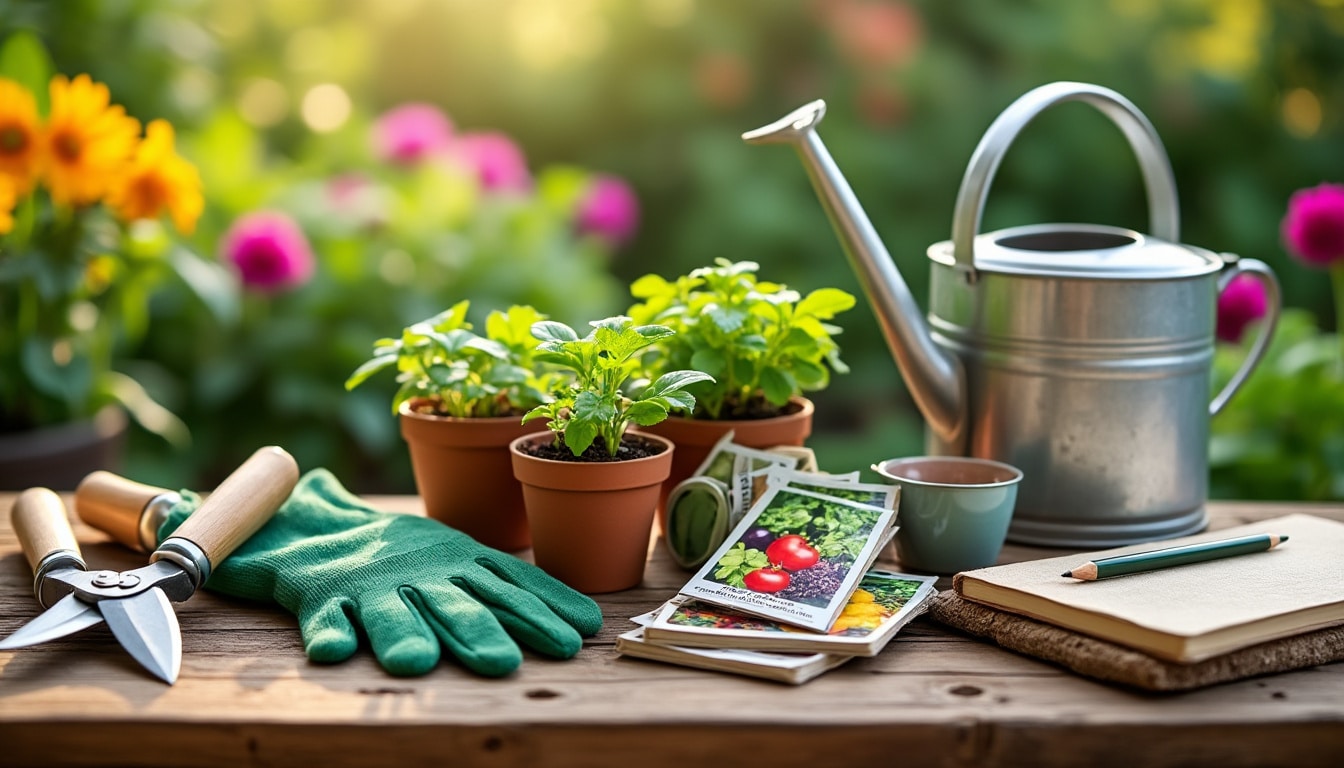 Cadeau pour un jardinier débutant : les valeurs sûres