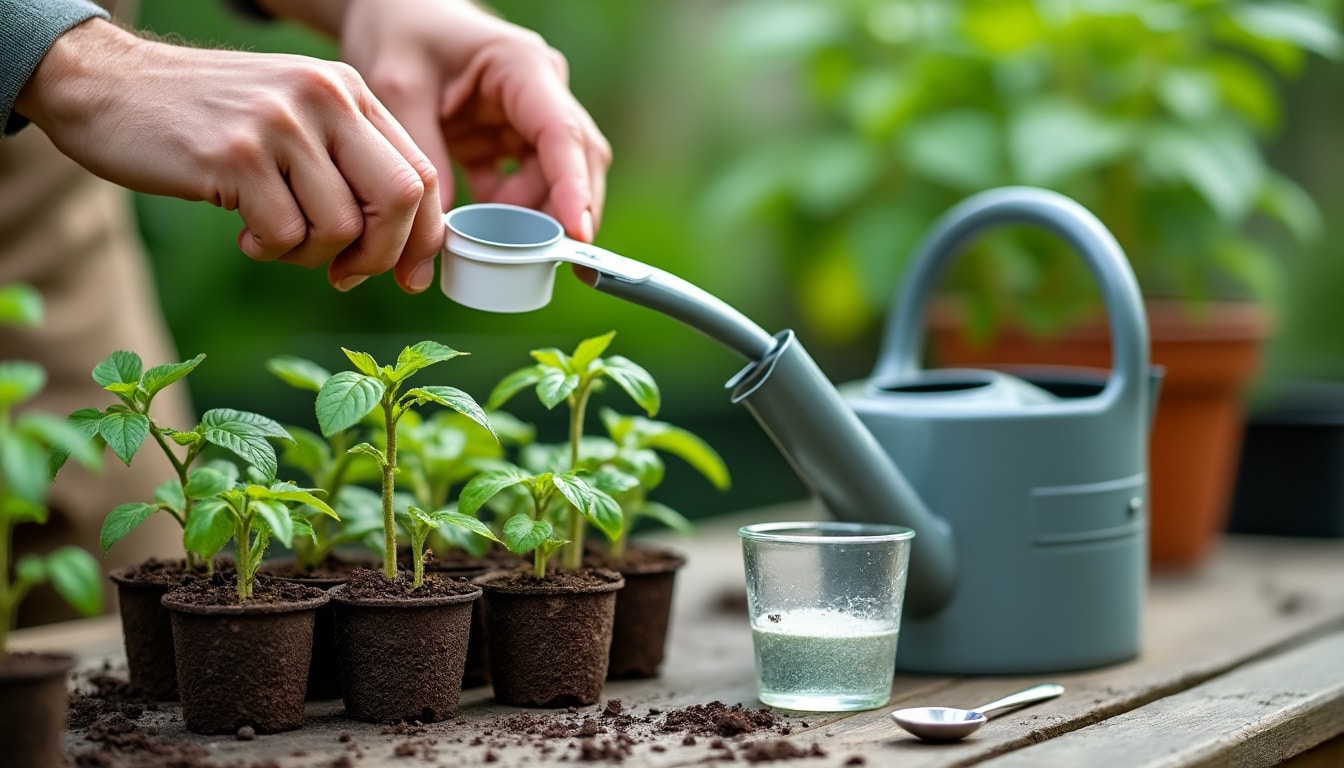 Engrais pour semis de tomates : quand commencer et à quelle dose