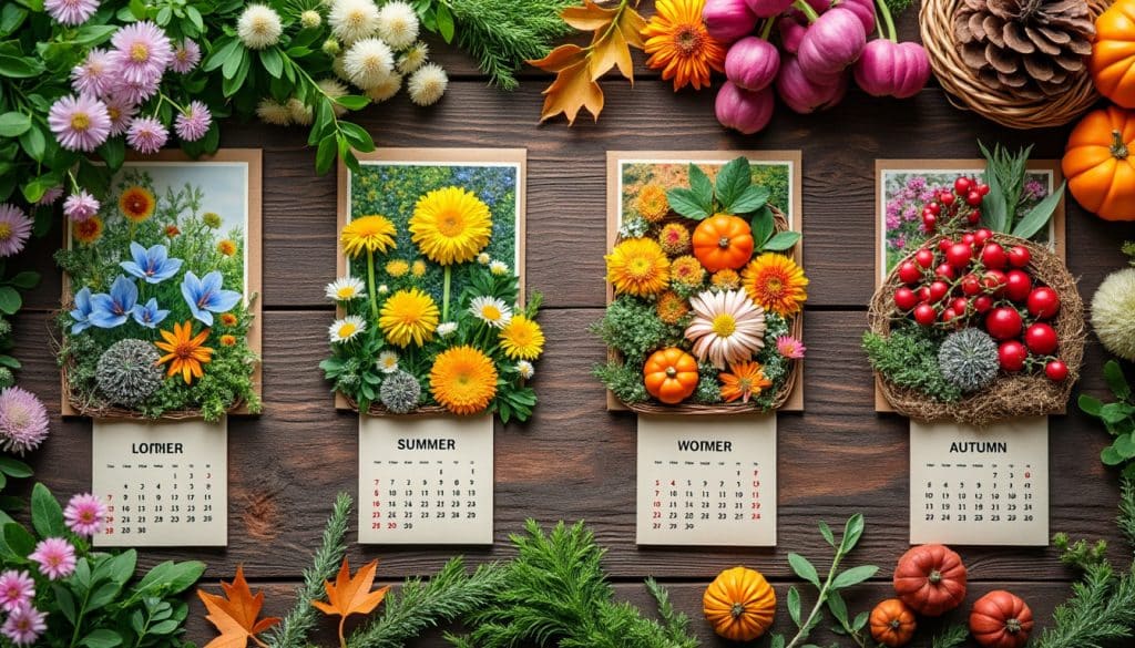 Graines à offrir selon la saison : le calendrier des envois