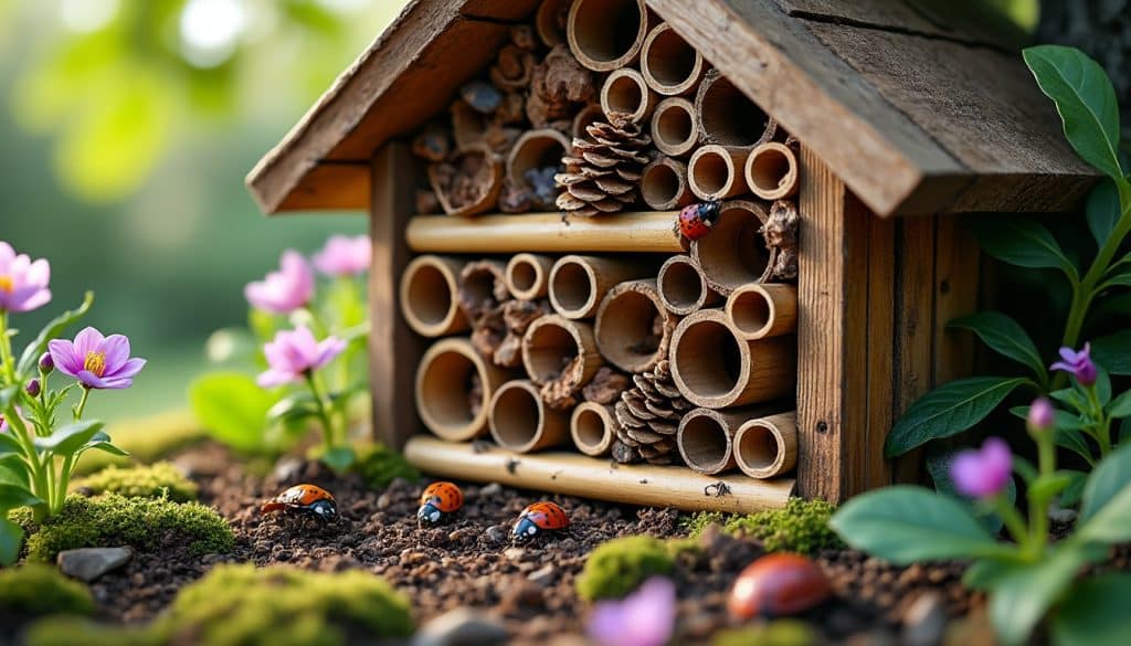 Hôtel à insectes : utile ou décoratif