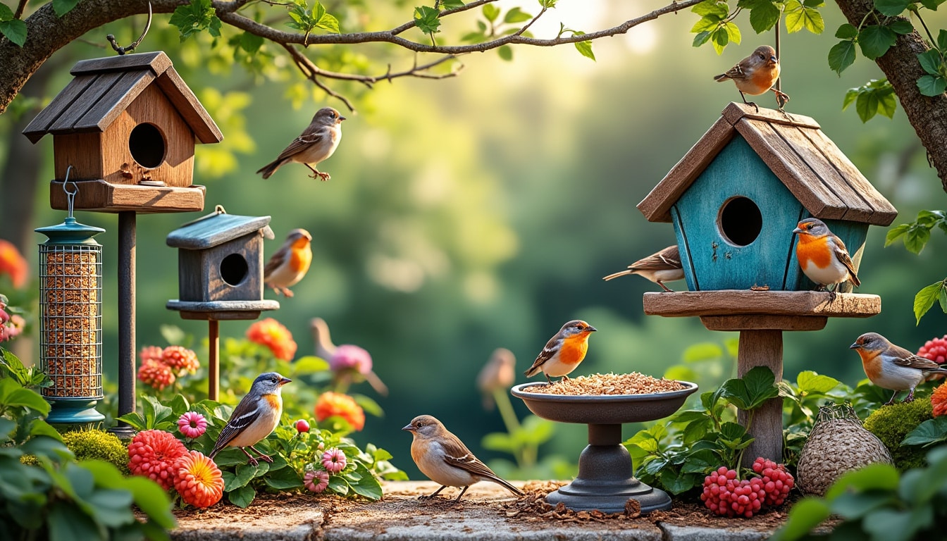 Nichoir et mangeoire à oiseaux : les modèles qui servent vraiment