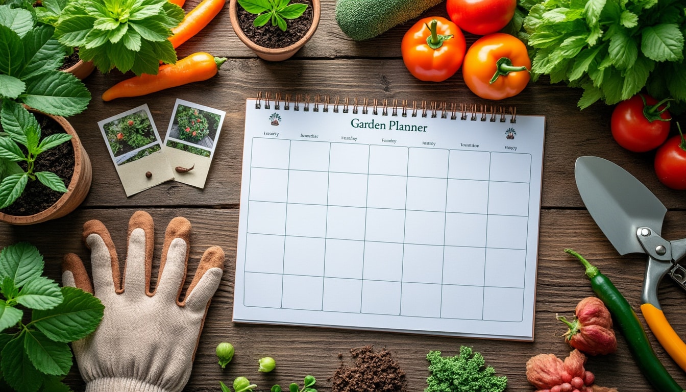 Agenda du potager : organiser sa saison semaine par semaine