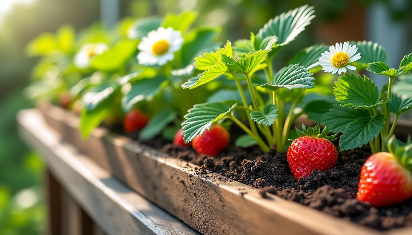 Quelle terre pour un fraisier en jardinière