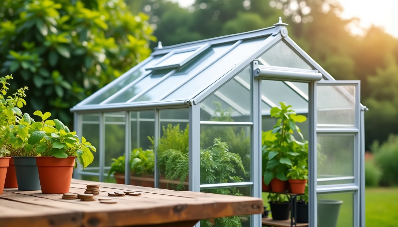 Serre de jardin en polycarbonate : épaisseur, tenue et prix